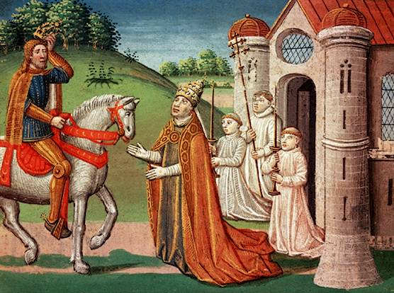 Pèlerinage de Charlemagne à Rome